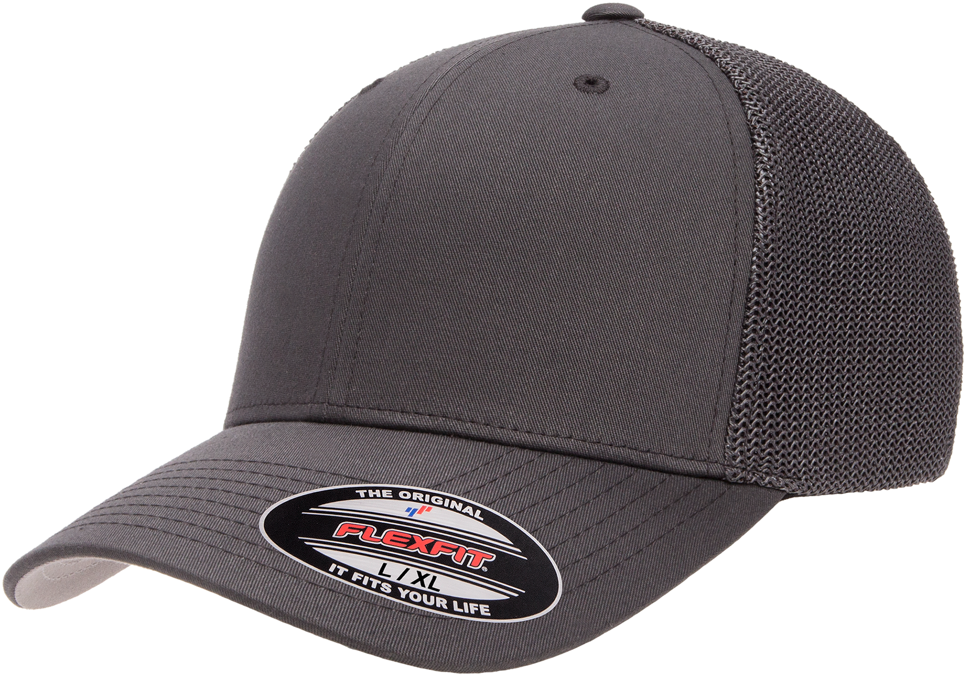 Flexfit 6511 low profile fitted cap, custom embroidery available