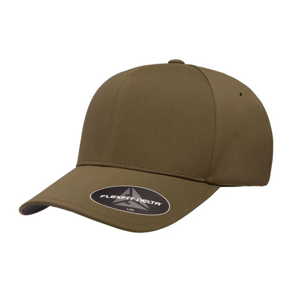 Flexfit Delta performance cap, seamless fitted, custom embroidery available