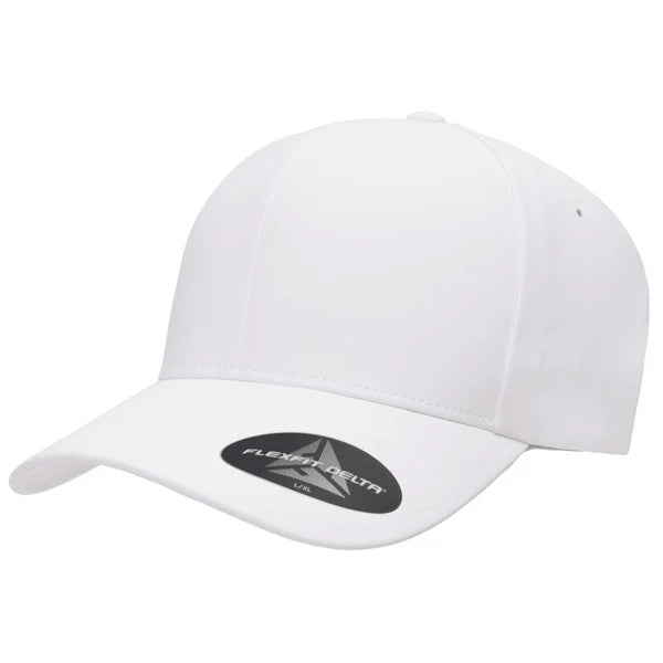 Flexfit Delta performance cap, seamless fitted, custom embroidery available