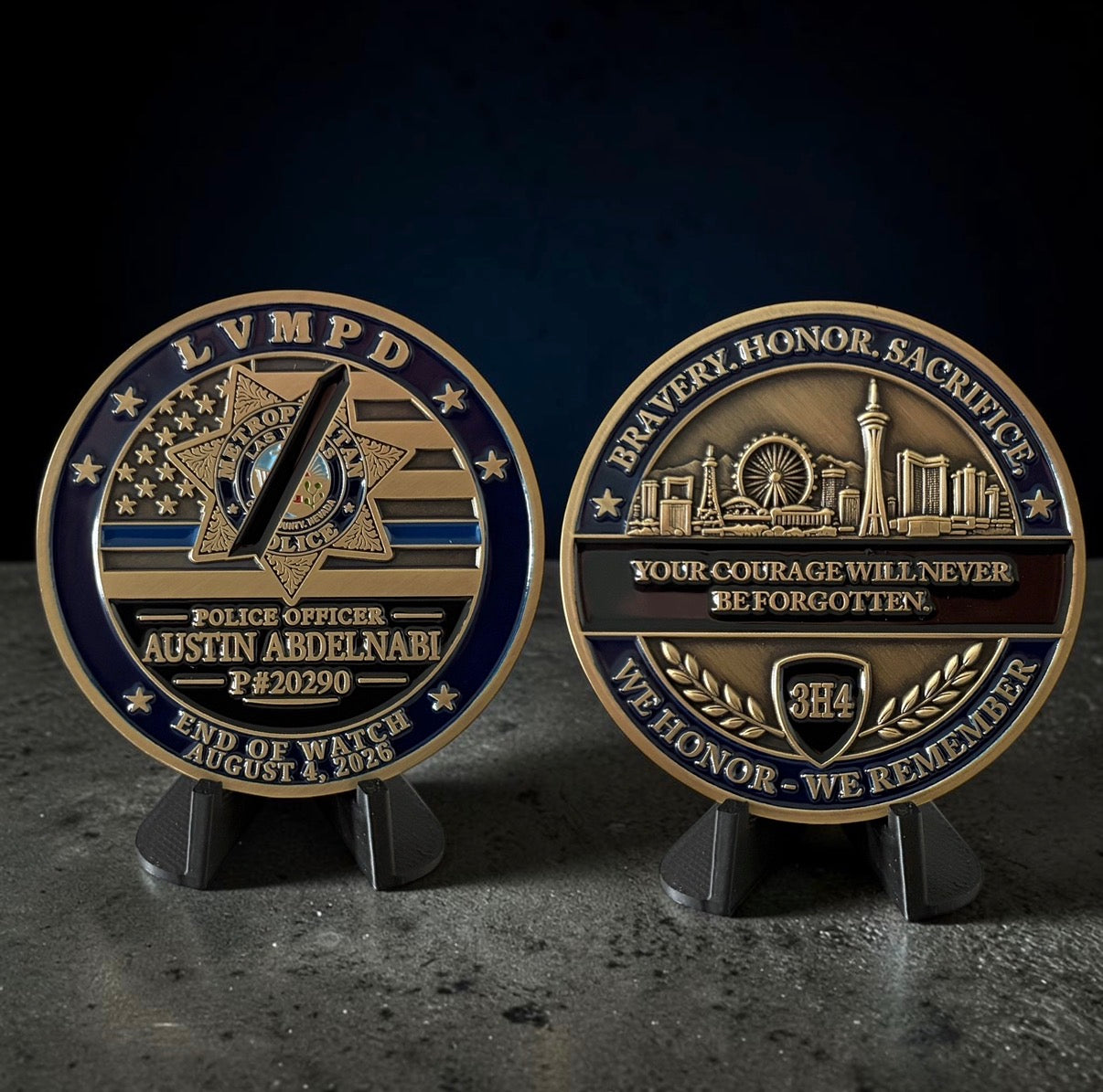 Austin Abdelnabi Remembrance Coin