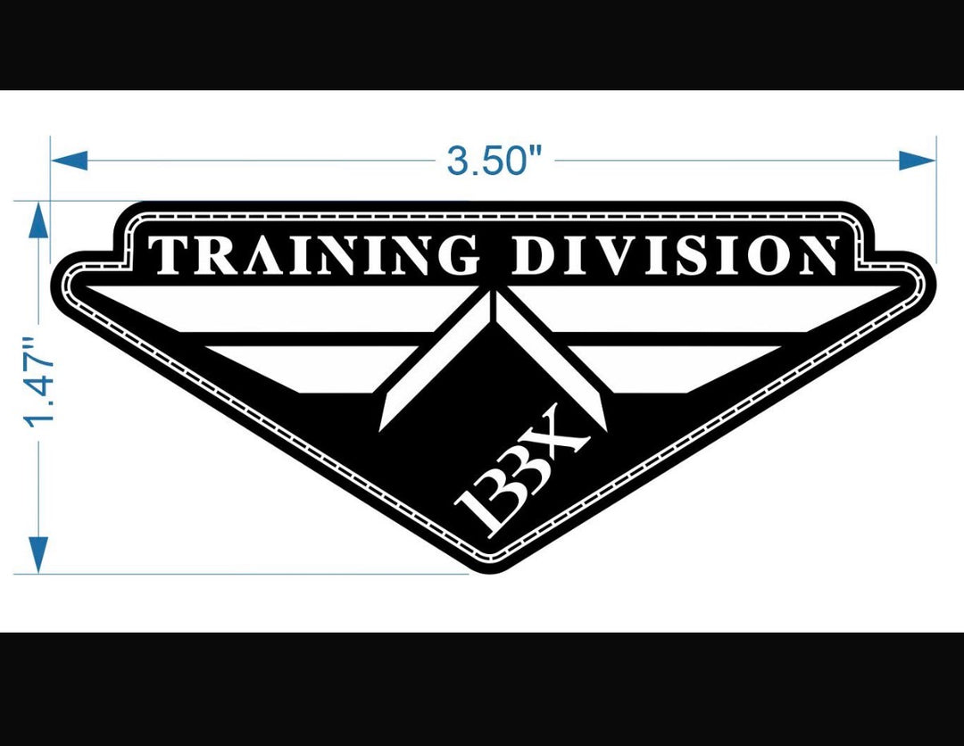 BBX Training Division - PVC Patch