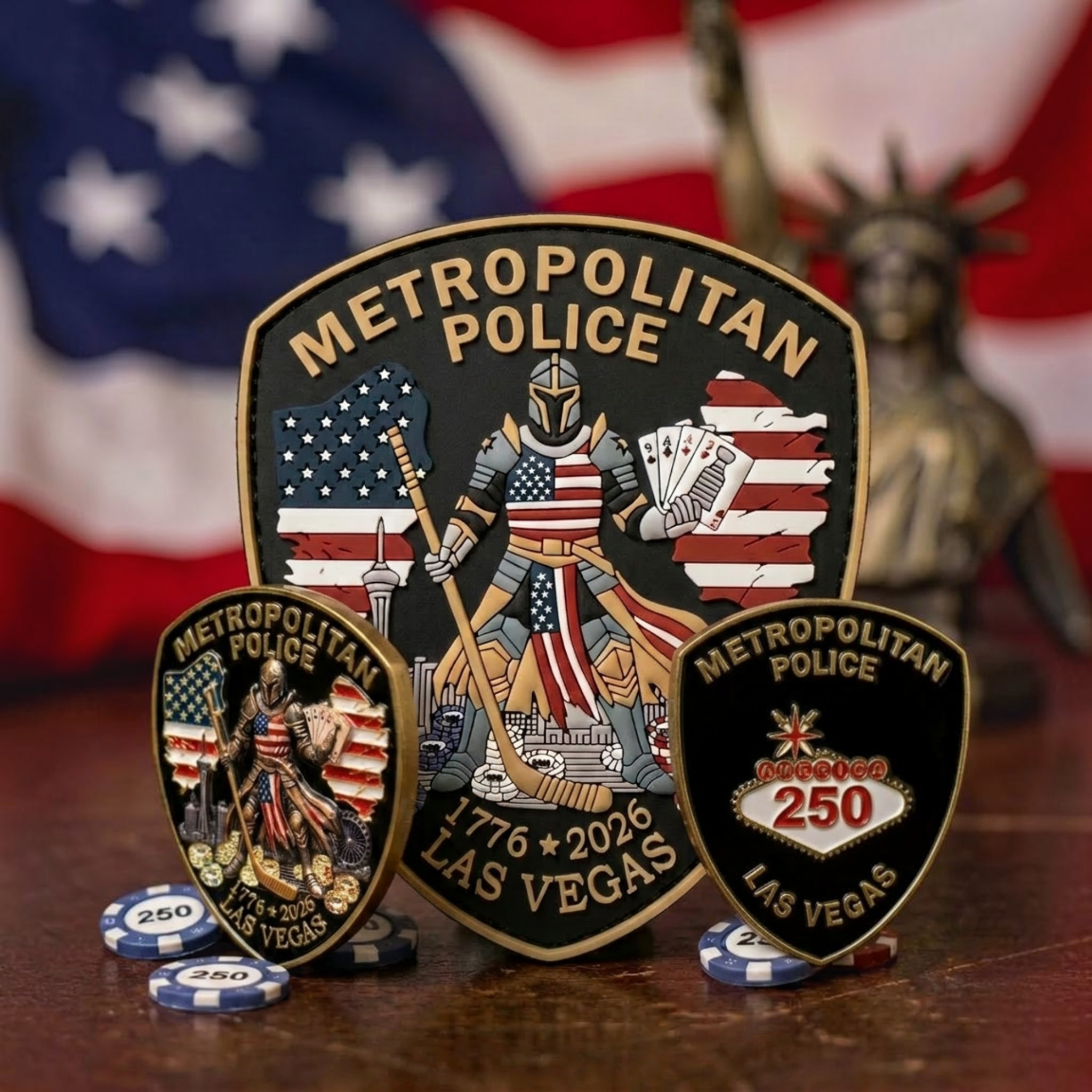 America 250 Coin & Patch Bundle