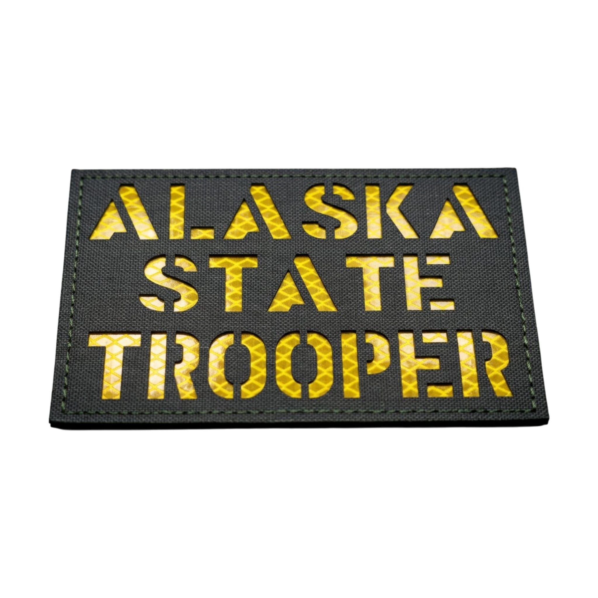 Custom rear panel plate carrier patch, popular layouts, IR and reflective options, The Tac Patch