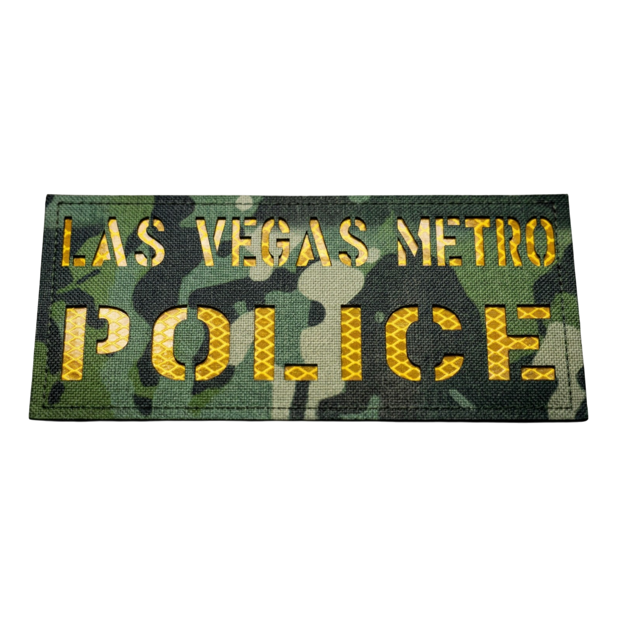 Custom rear panel plate carrier patch, popular layouts, IR and reflective options, The Tac Patch