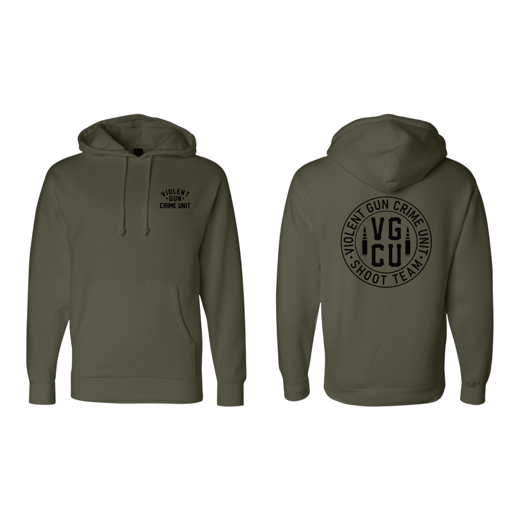 VGCU Hoodie, unit members only, Independent Trading Co