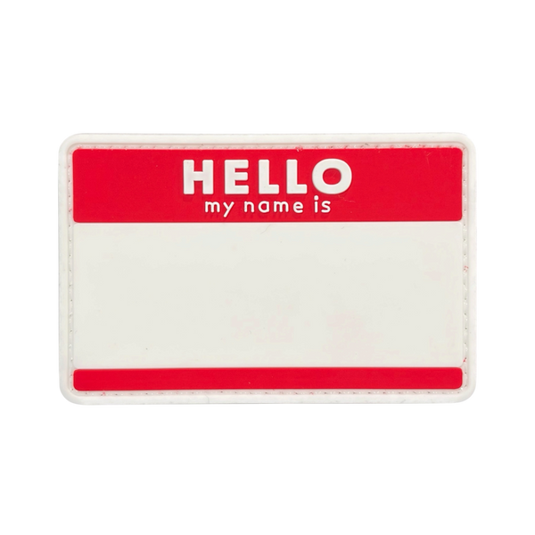 Hello My Name Is - PVC