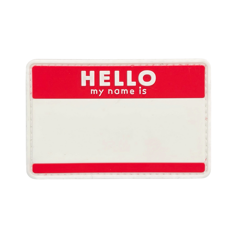 Hello My Name Is - PVC