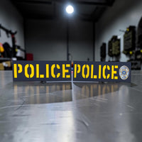 CCSD Police Front Panel – 10.75" x 3.75" view 2