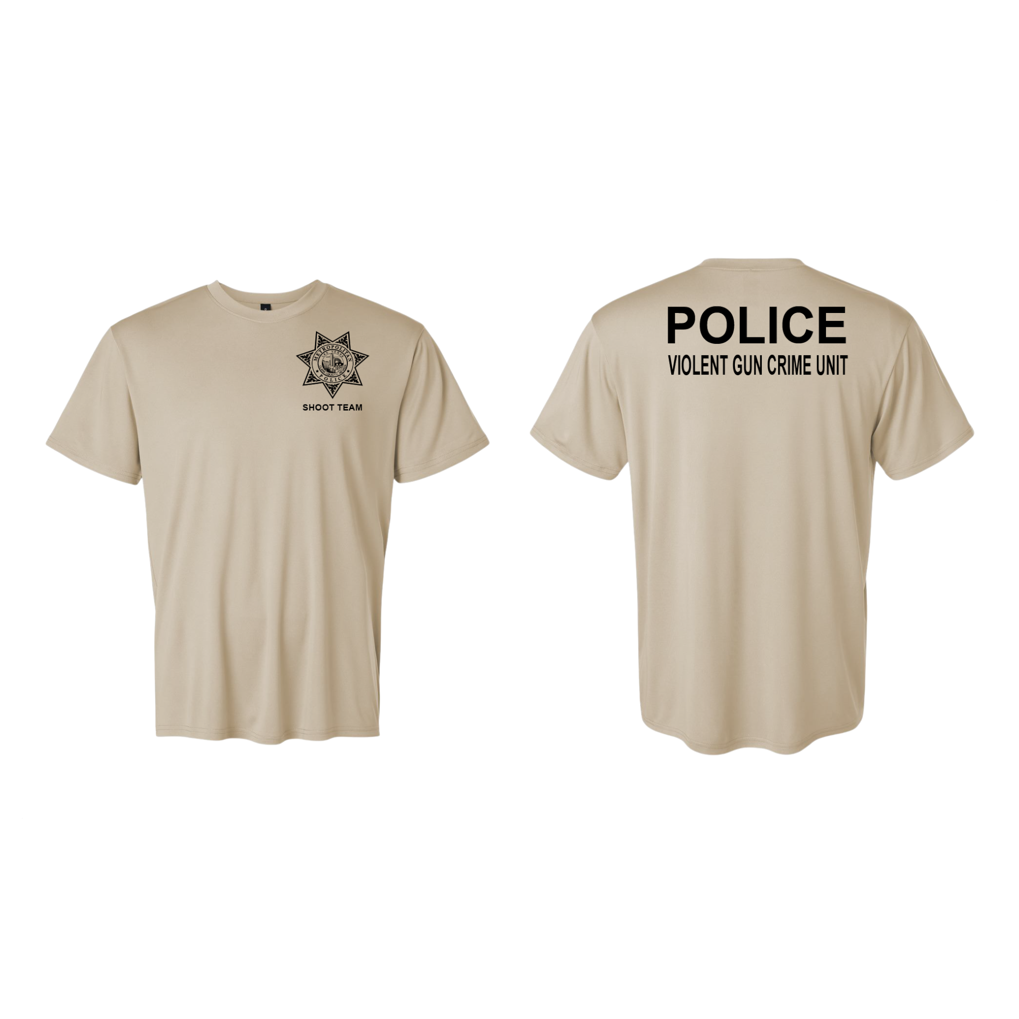 Shoot Team T-Shirt, unit members only, Next Level and performance variants