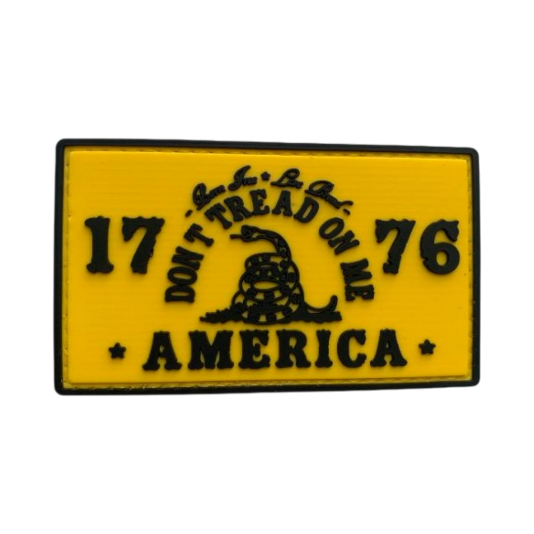 Don't Tread On Me 1776 - PVC