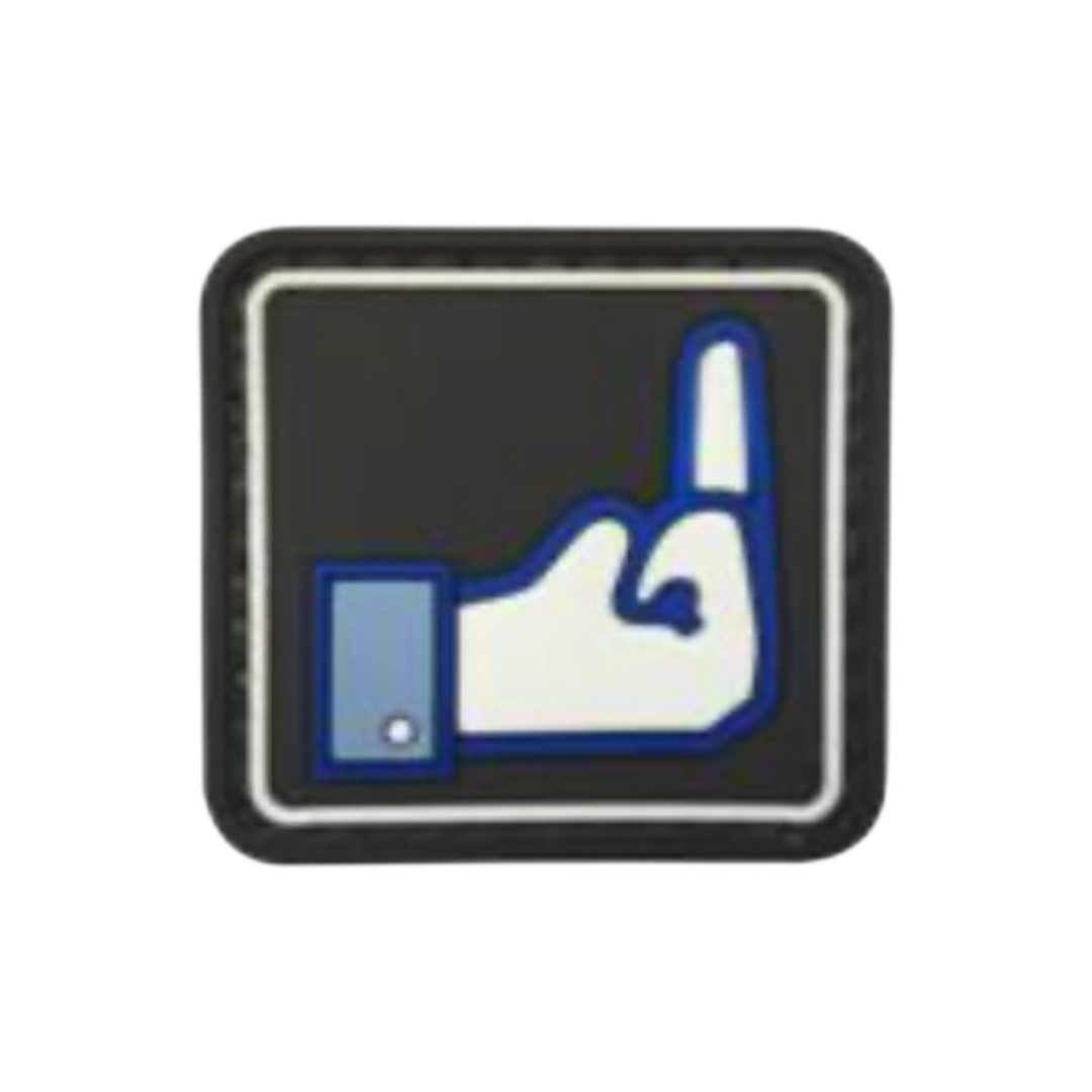 Middle Finger FB Dislike - PVC