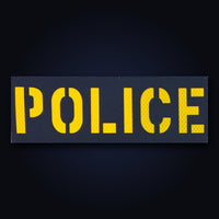 CCSD Police Back Panel – 10.75" x 3.75" view 1