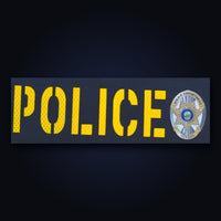 CCSD Police Front Panel – 10.75" x 3.75" view 1