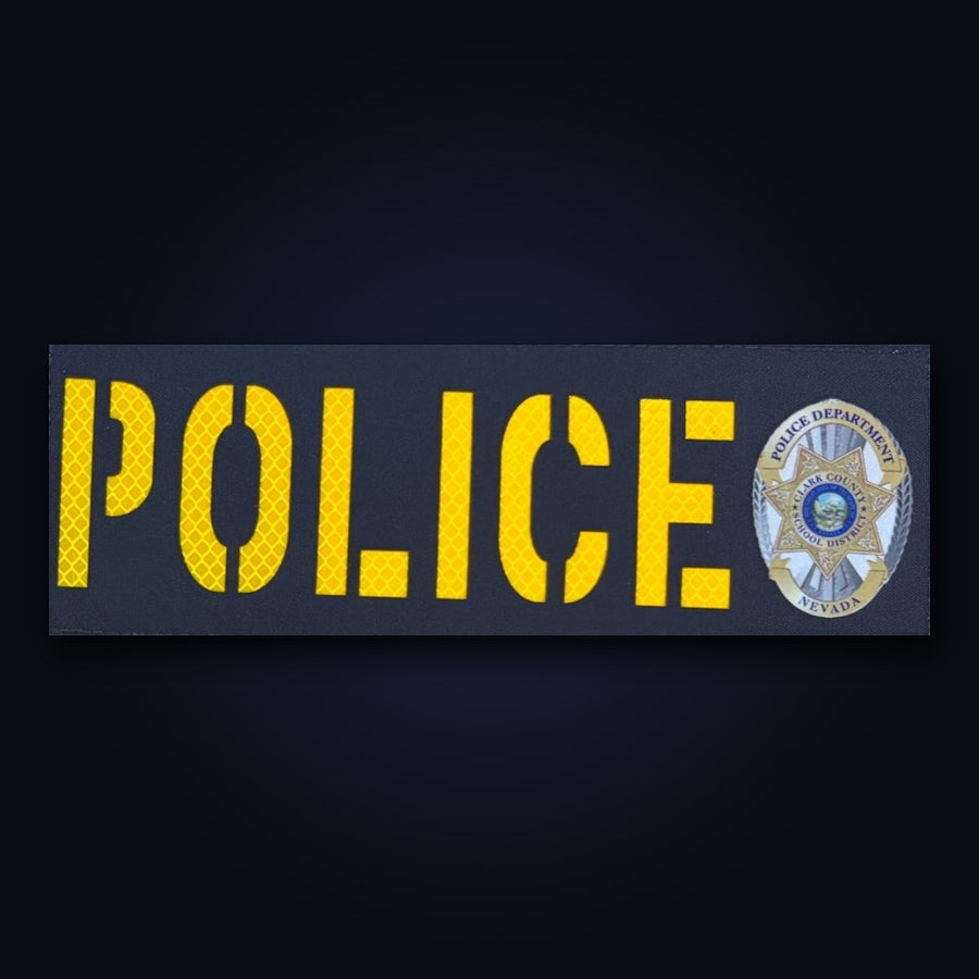 CCSD Police Front Panel – 10.75" x 3.75"