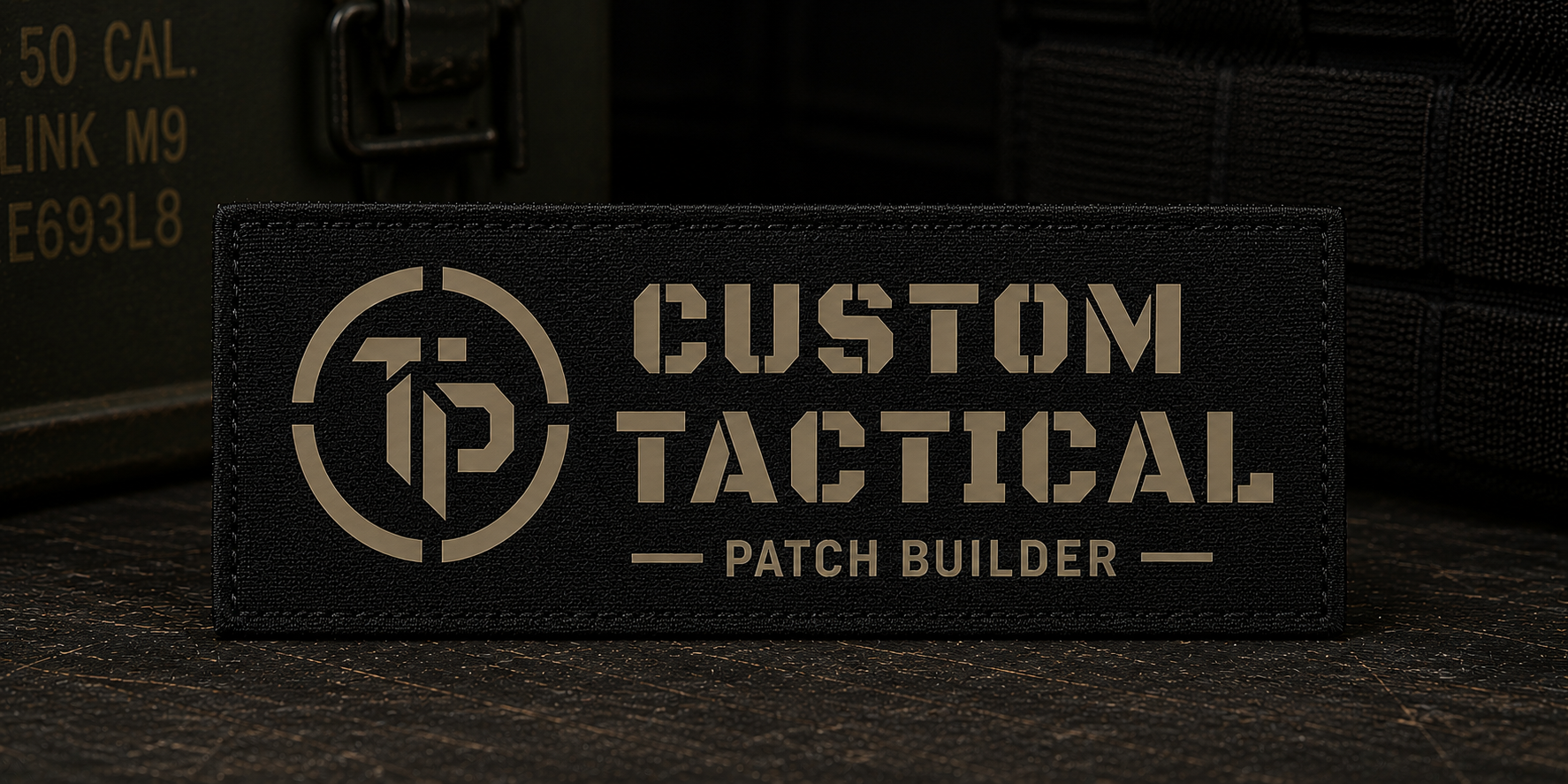 Fully custom tactical Cordura patch, any size and design, IR and reflective options, The Tac Patch