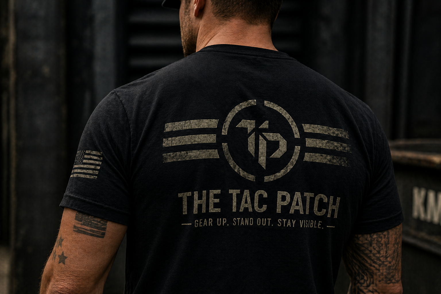 Custom Shirts, Next Level blanks, The Tac Patch